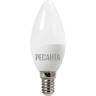 Лампа светодиодная РЕСАНТА LL-R-C37-6W-230-3K-E14 76/1/3